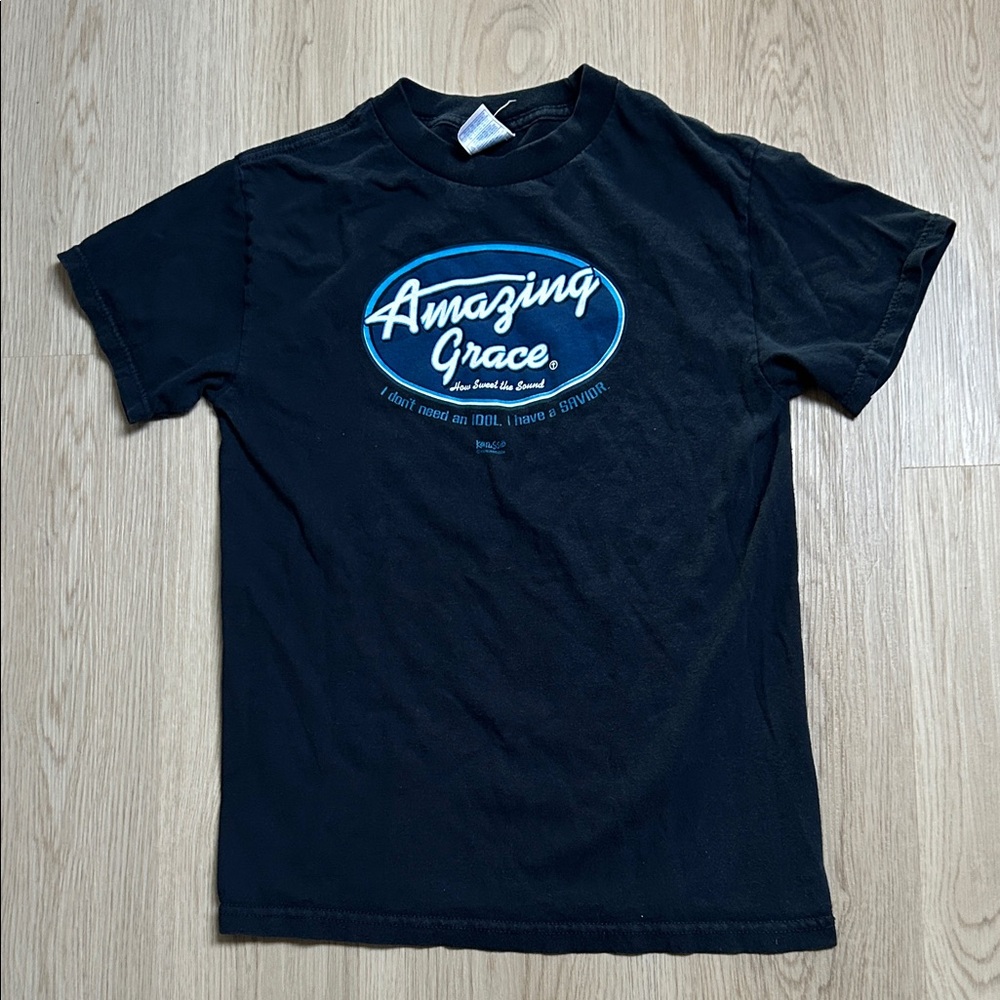 Vintage Amazing Grace navy Jesus Kerusso T-Shirt
